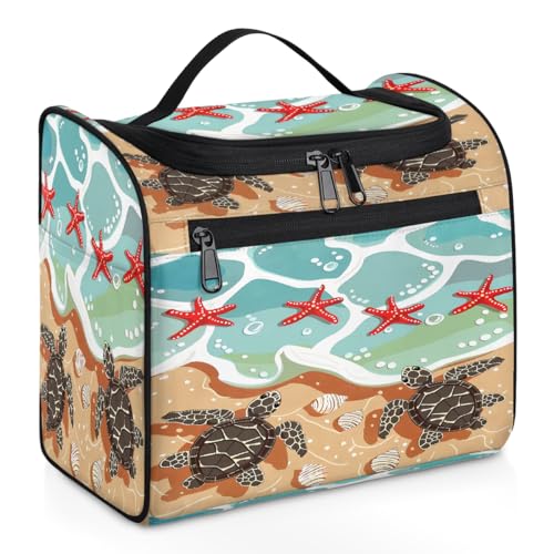 Mexpekil Kulturbeutel zum Aufhängen, für Damen und Herren, groß, wasserdicht, für Make-up, Kosmetik, Kulturbeutel für Reisen, mehrfarbig, 10.2 x 6.5 x 9.2 inches, Kulturbeutel von Mexpekil