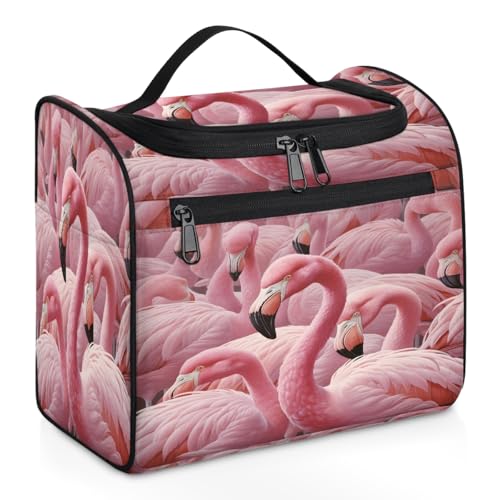 Mexpekil Kulturbeutel zum Aufhängen, für Damen und Herren, groß, wasserdicht, für Make-up, Kosmetik, Kulturbeutel für Reisen, mehrfarbig, 10.2 x 6.5 x 9.2 inches, Kulturbeutel von Mexpekil