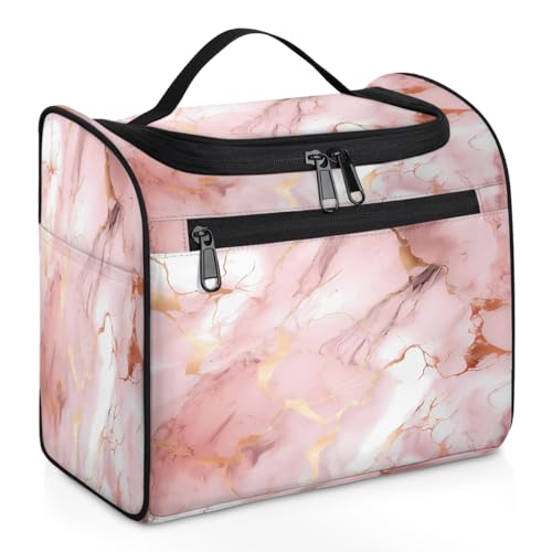 Mexpekil Kulturbeutel zum Aufhängen, für Damen und Herren, groß, wasserdicht, für Make-up, Kosmetik, Kulturbeutel für Reisen, mehrfarbig, 10.2 x 6.5 x 9.2 inches, Kulturbeutel von Mexpekil