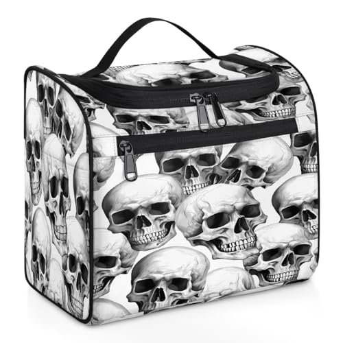 Mexpekil Kulturbeutel zum Aufhängen für Damen und Herren, groß, wasserdicht, für Make-up, Kosmetik, Kulturbeutel für Reisen, mehrfarbig, 10.2 x 6.5 x 9.2 inches, Kulturbeutel von Mexpekil