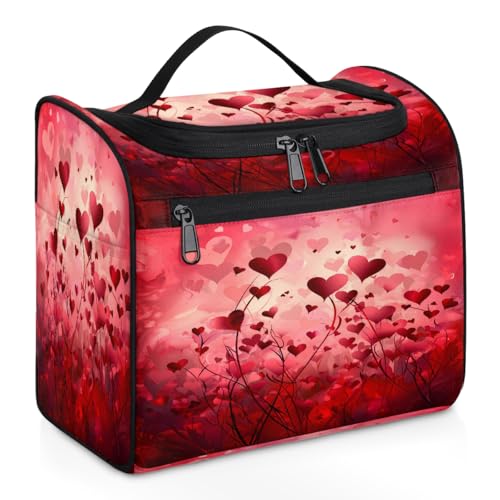 Mexpekil Kulturbeutel zum Aufhängen für Damen und Herren, groß, wasserdicht, für Make-up, Kosmetik, Kulturbeutel für Reisen, mehrfarbig, 10.2 x 6.5 x 9.2 inches, Kulturbeutel von Mexpekil