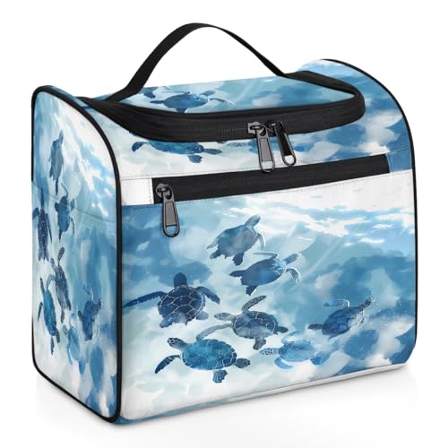 Mexpekil Kulturbeutel zum Aufhängen für Damen und Herren, groß, wasserdicht, für Make-up, Kosmetik, Kulturbeutel für Reisen, mehrfarbig, 10.2 x 6.5 x 9.2 inches, Kulturbeutel von Mexpekil