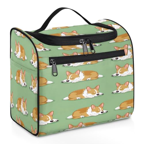 Mexpekil Kulturbeutel zum Aufhängen für Damen und Herren, groß, wasserdicht, für Make-up, Kosmetik, Kulturbeutel für Reisen, mehrfarbig, 10.2 x 6.5 x 9.2 inches, Kulturbeutel von Mexpekil