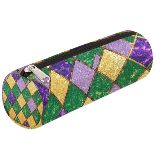 Mexpekil Mardi Gras Glitzer Marokko Muster Federmäppchen für Mädchen Jungen Schreibwaren Tasche Organizer Kleine Schulbedarf Tasche für Studenten Büro Mexpekil Mardi Gras Glitzer Marokko Muster Federmäppchen für Mädchen Jungen Schreibwaren Tasche Organizer Kleine Schulbedarf Tasche für Studenten Büro von Mexpekil