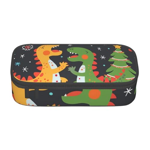 Mexpekil Merry Christmas Tree Socks Pattern Pencil Case for Girls Boys Pencil Bag Stationery Organizer with Compartments School Supply Bag for Students Office, Süße von Mexpekil