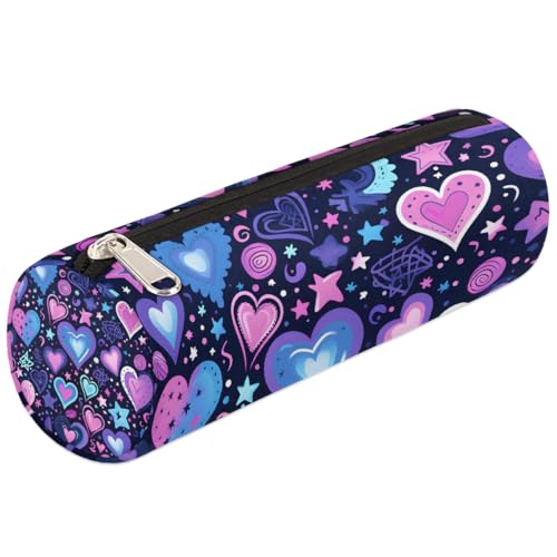 Mexpekil Neon Love Heart Federmäppchen Schulbedarf Tasche für Mädchen Jungen Teenager Frauen Make-up Pinsel Tasche Mexpekil Neon Love Heart Federmäppchen Schulbedarf Tasche für Mädchen Jungen Teenager Frauen Make-up Pinsel Tasche von Mexpekil