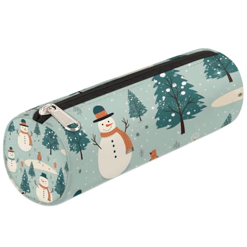 Mexpekil Niedlicher Schal Schneemann Weihnachten Federmäppchen Schulbedarf Tasche für Mädchen Jungen Teenager Frauen Make-up Pinsel Tasche Mexpekil Niedlicher Schal Schneemann Weihnachten Federmäppchen Schulbedarf Tasche für Mädchen Jungen Teenager Frauen Make-up Pinsel Tasche von Mexpekil