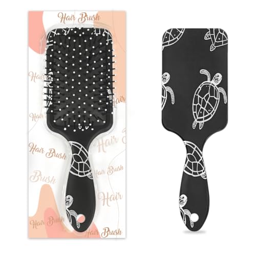 Mexpekil Ocean Sea Turtle Pattern Detangling Paddle Hair Brush Wet Dry Hair Brushes Massage Air Cushion Comb for ID Girls Women Men Mexpekil Ocean Sea Turtle Pattern Detangling Paddle Hair Brush Wet Dry Hair Brushes Massage Air Cushion Comb for ID Girls Women Men von Mexpekil