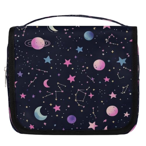 Mexpekil Reise-Kulturbeutel zum Aufhängen, für Damen, Sternbilder, groß, Kulturbeutel, tragbar, Make-up, Kosmetik-Organizer, Taschen für Mädchen und Jungen Mexpekil Reise-Kulturbeutel zum Aufhängen, für Damen, Sternbilder, groß, Kulturbeutel, tragbar, Make-up, Kosmetik-Organizer, Taschen für Mädchen und Jungen von Mexpekil