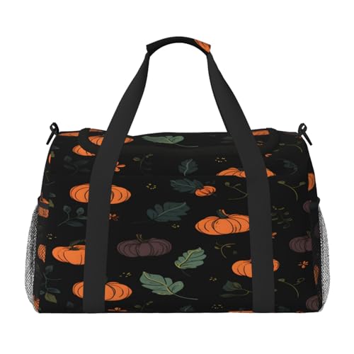 Mexpekil Reisetasche für Damen und Herren, Sport, Wochenende, Übernachtung, Fitnessstudio, Handgepäcktasche, mehrfarbig, 19.7x10.2x13 in, Reisetasche von Mexpekil