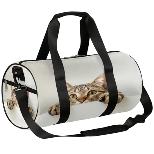 Mexpekil Seesack mit Schuhfach, wasserdichte Katze mit halbem Gesicht, Kunstdruck, Reiserucksack für Fitness, Fitnessstudio, Wochenendausflüge, Kunstdruck Katze mit halbem Gesicht Mexpekil Seesack mit Schuhfach, wasserdichte Katze mit halbem Gesicht, Kunstdruck, Reiserucksack für Fitness, Fitnessstudio, Wochenendausflüge, Kunstdruck Katze mit halbem Gesicht von Mexpekil