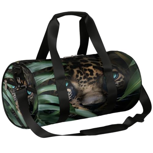 Mexpekil Seesack mit Schuhfach, wasserdichter Gepard, der sich in den Ästen eines Baumes versteckt, Reiserucksack für Fitness, Fitnessstudio, Wochenendausflüge, Gepard, der sich in den Zweigen eines von Mexpekil