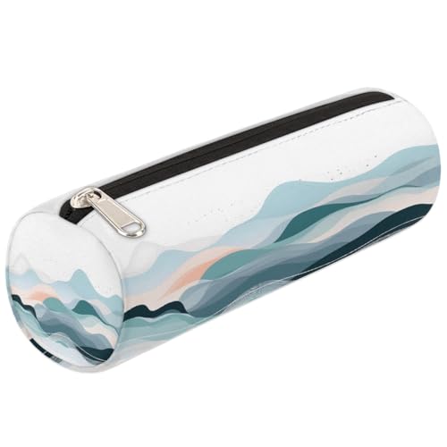 Mexpekil Simple Lines Federmäppchen, Wellen, Schulbedarf, Tasche für Mädchen, Jungen, Teenager, Frauen, Make-up-Pinseltasche Mexpekil Simple Lines Federmäppchen, Wellen, Schulbedarf, Tasche für Mädchen, Jungen, Teenager, Frauen, Make-up-Pinseltasche von Mexpekil