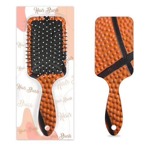 Mexpekil Sport Basketball Spitze Entwirrung Paddel Haarbürste Nass Trocken Haar Bürsten Massage Luftkissen Kamm für IDs Mädchen Damen Herren von Mexpekil