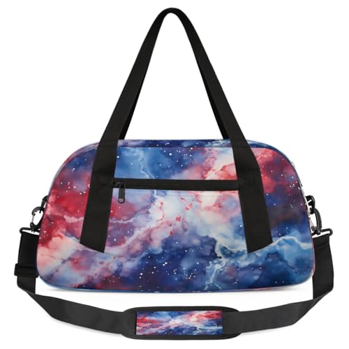 Reisetasche, Nebula Marble Große Kapazität, Turnbeutel, Übernachtungstasche für Damen und Herren, Reiseutensilien, Nebula Marble, Einheitsgröße, Handgepäck Reisetasche, Nebula Marble Große Kapazität, Turnbeutel, Übernachtungstasche für Damen und Herren, Reiseutensilien, Nebula Marble, Einheitsgröße, Handgepäck von Mexpekil