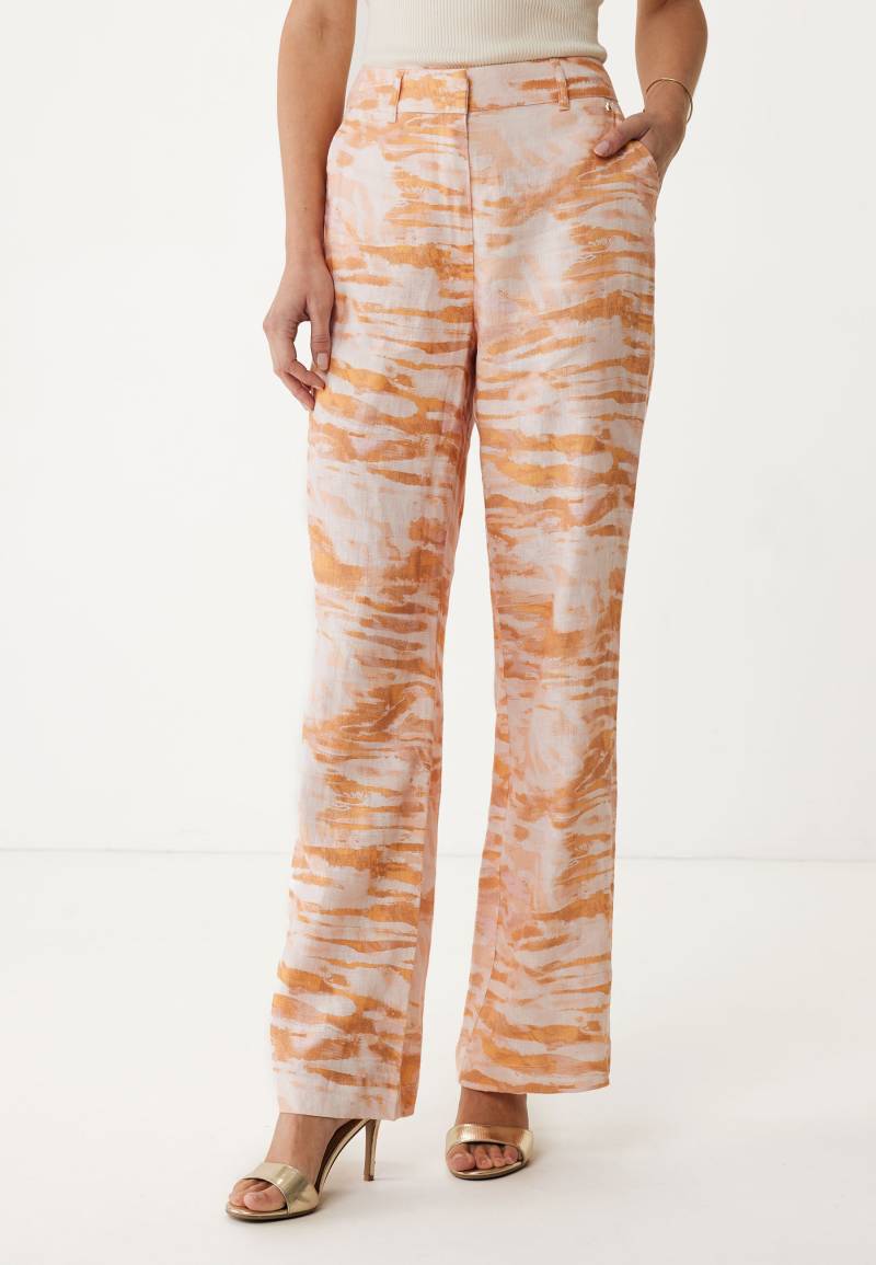 Allover Print Hose Orange von Mexx