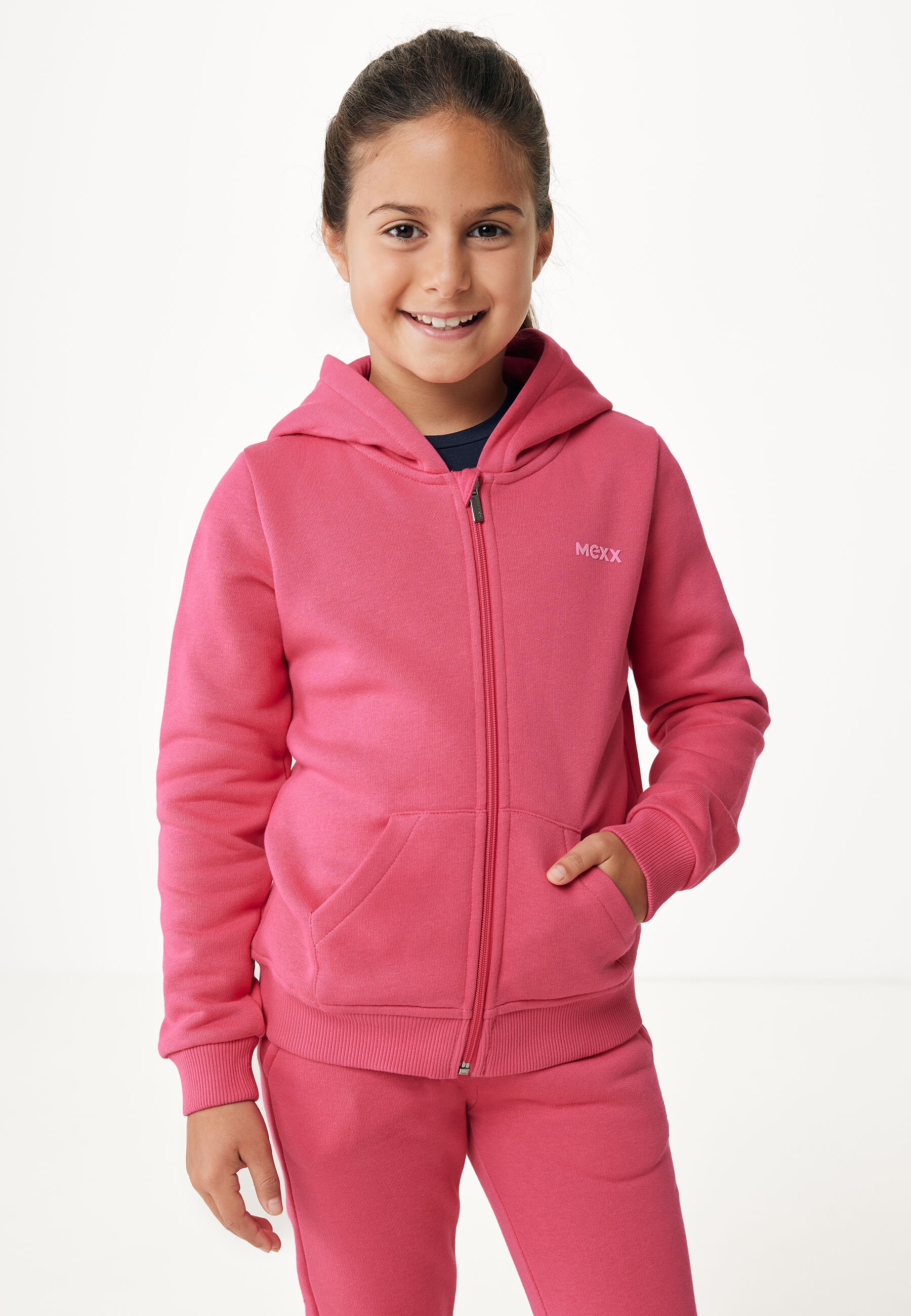 Basic Hooded Sweater Warm Pink von Mexx