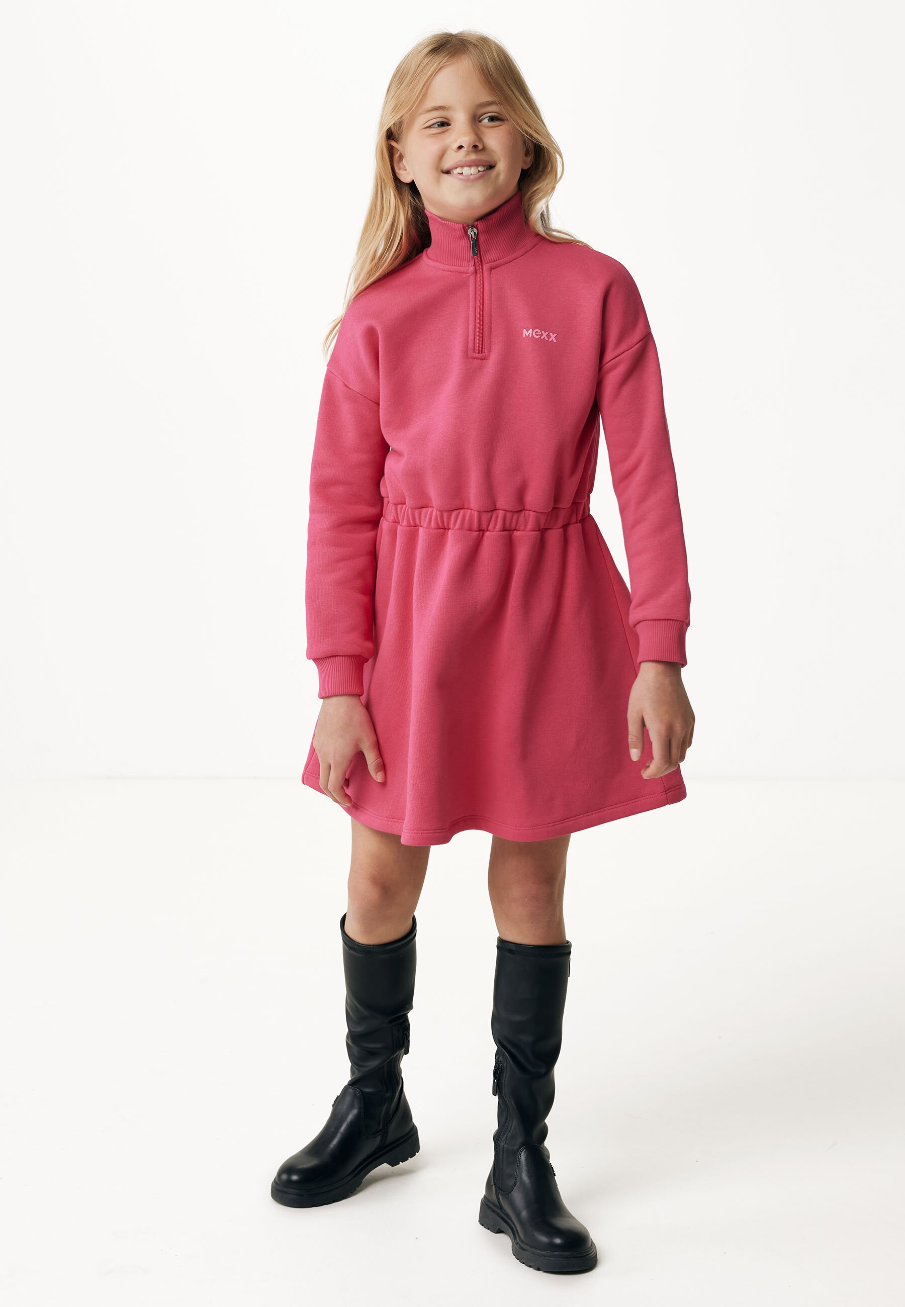 Basic Sweater Dress Warm Pink von Mexx