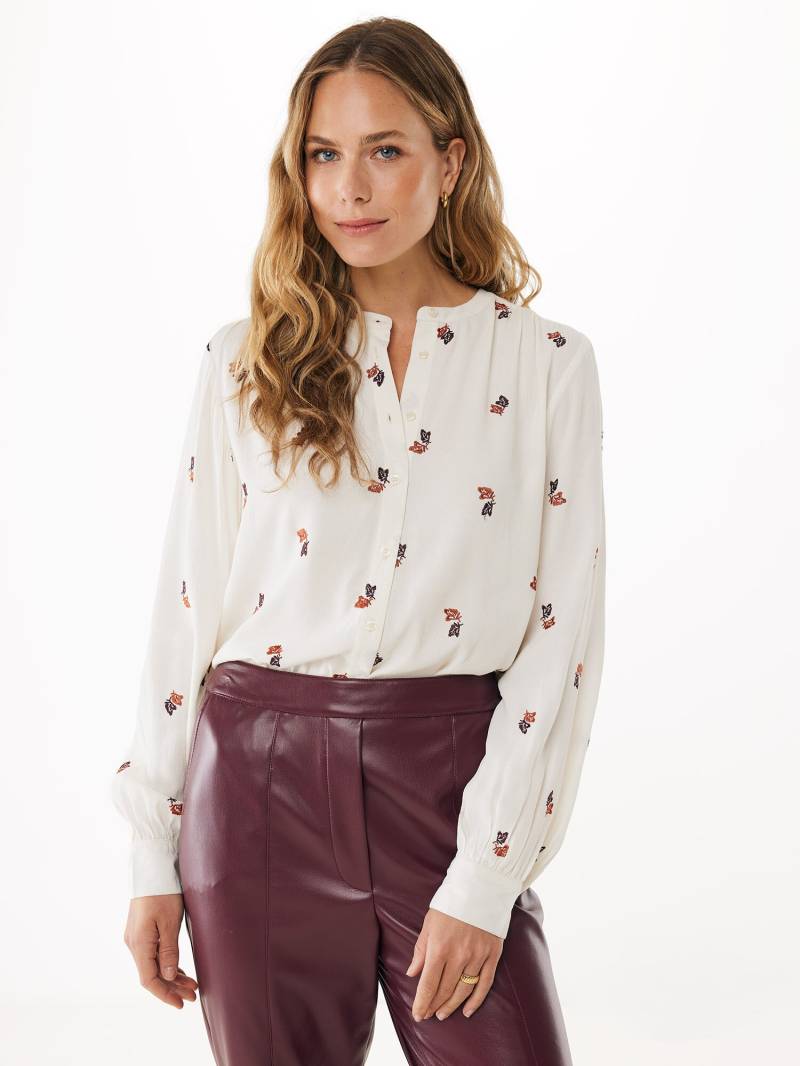Blouse Embroidery Off White von Mexx