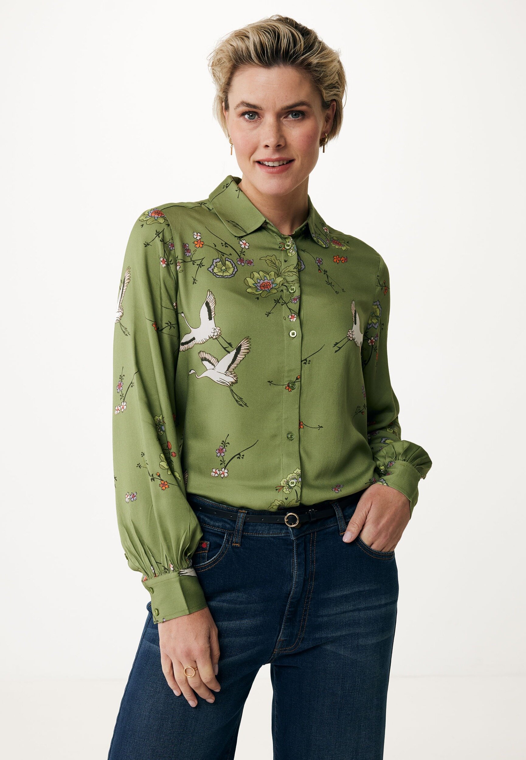 Bluse Grün von Mexx