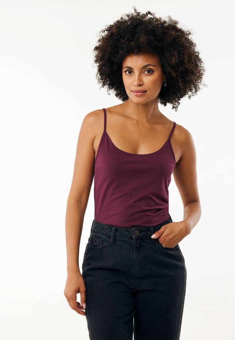 Chantal Basic singlet Dunkelrot von Mexx