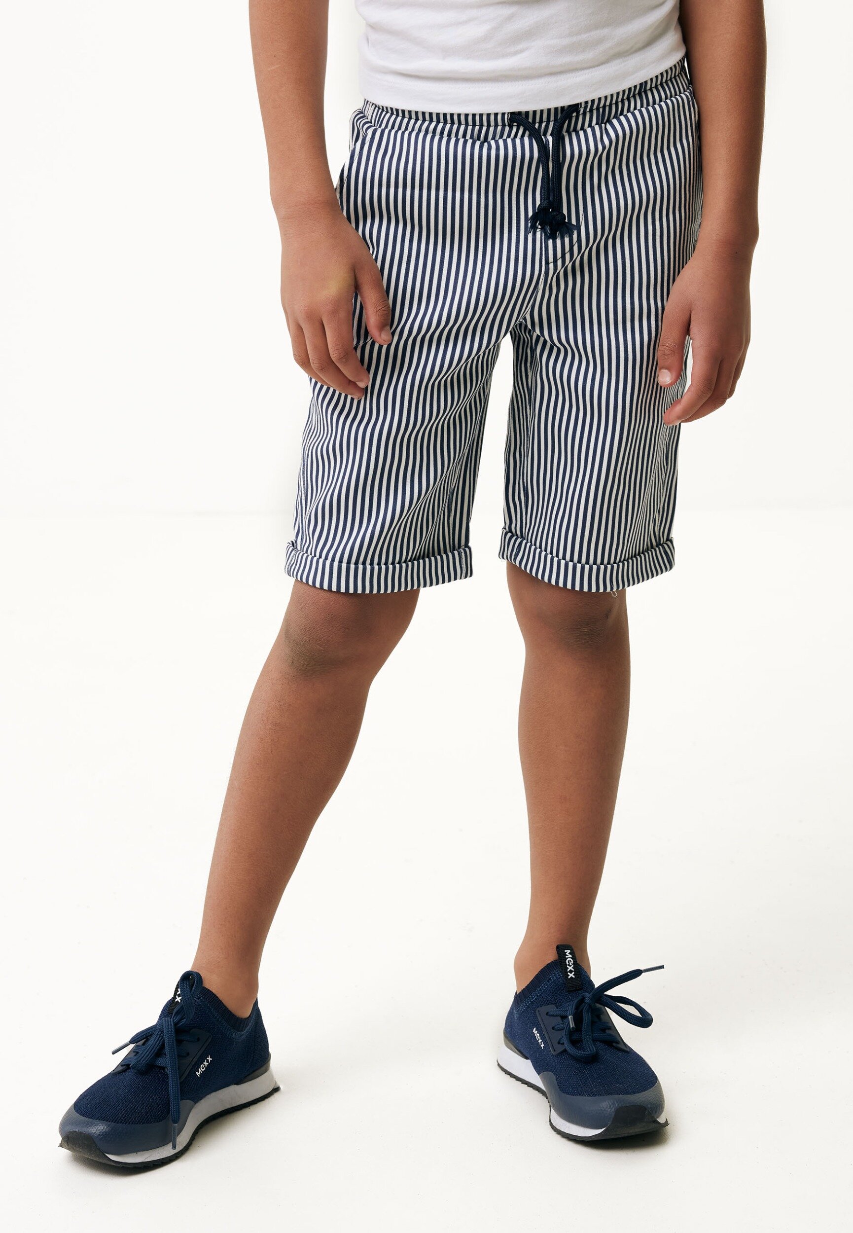 Chino Shorts With Roll Up Cuff Off White von Mexx