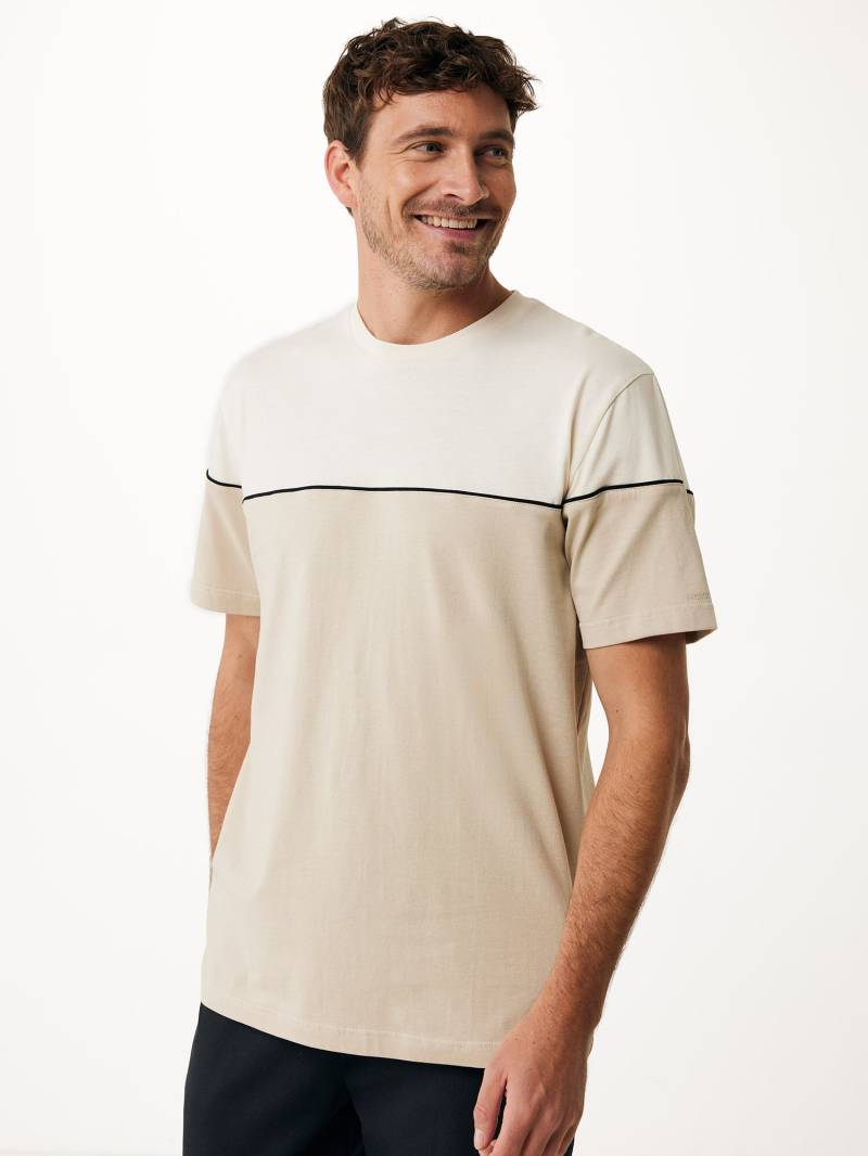 Colorblock T-shirt Regular Fit Sand von Mexx