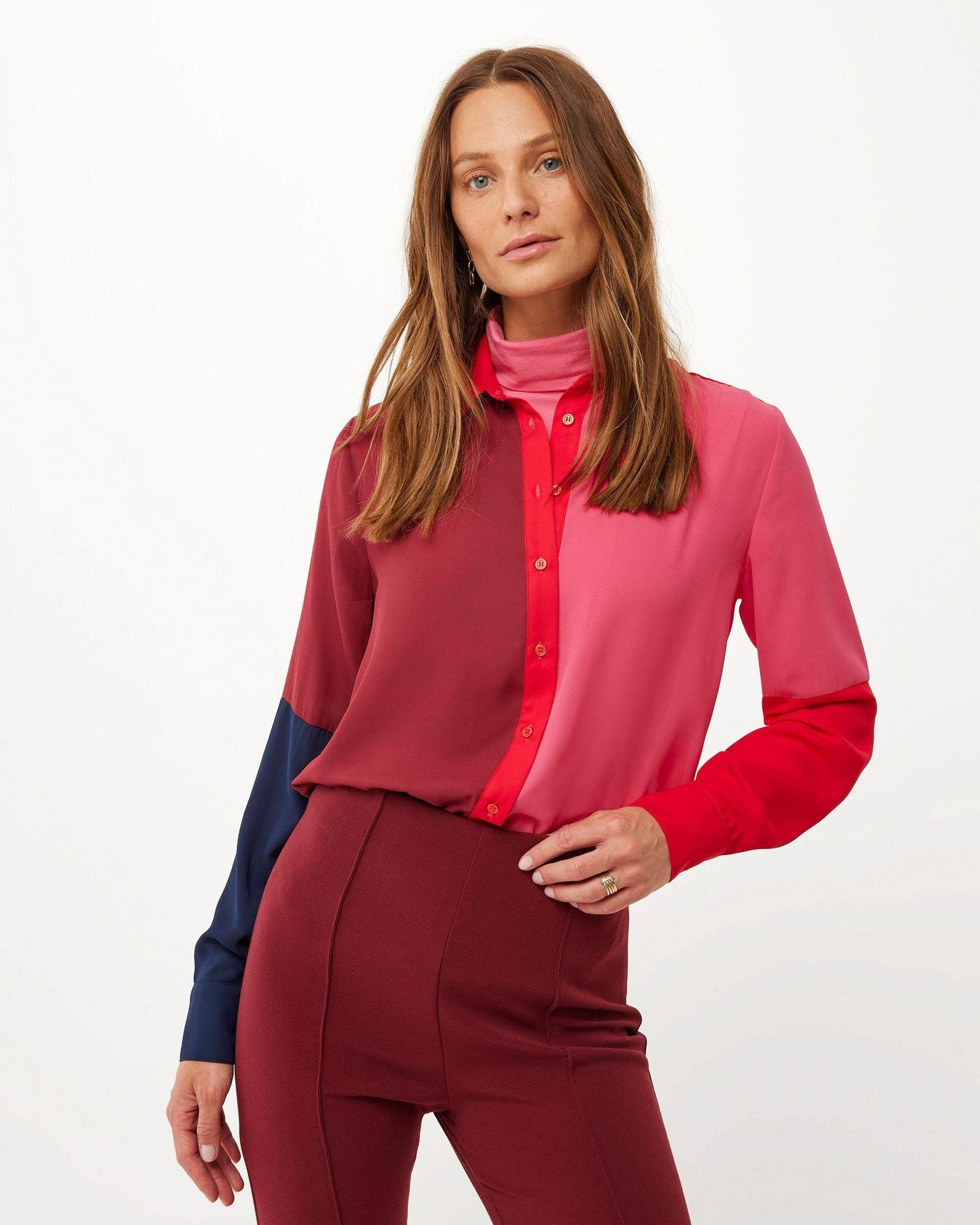 Colorblock blouse Multicolor von Mexx