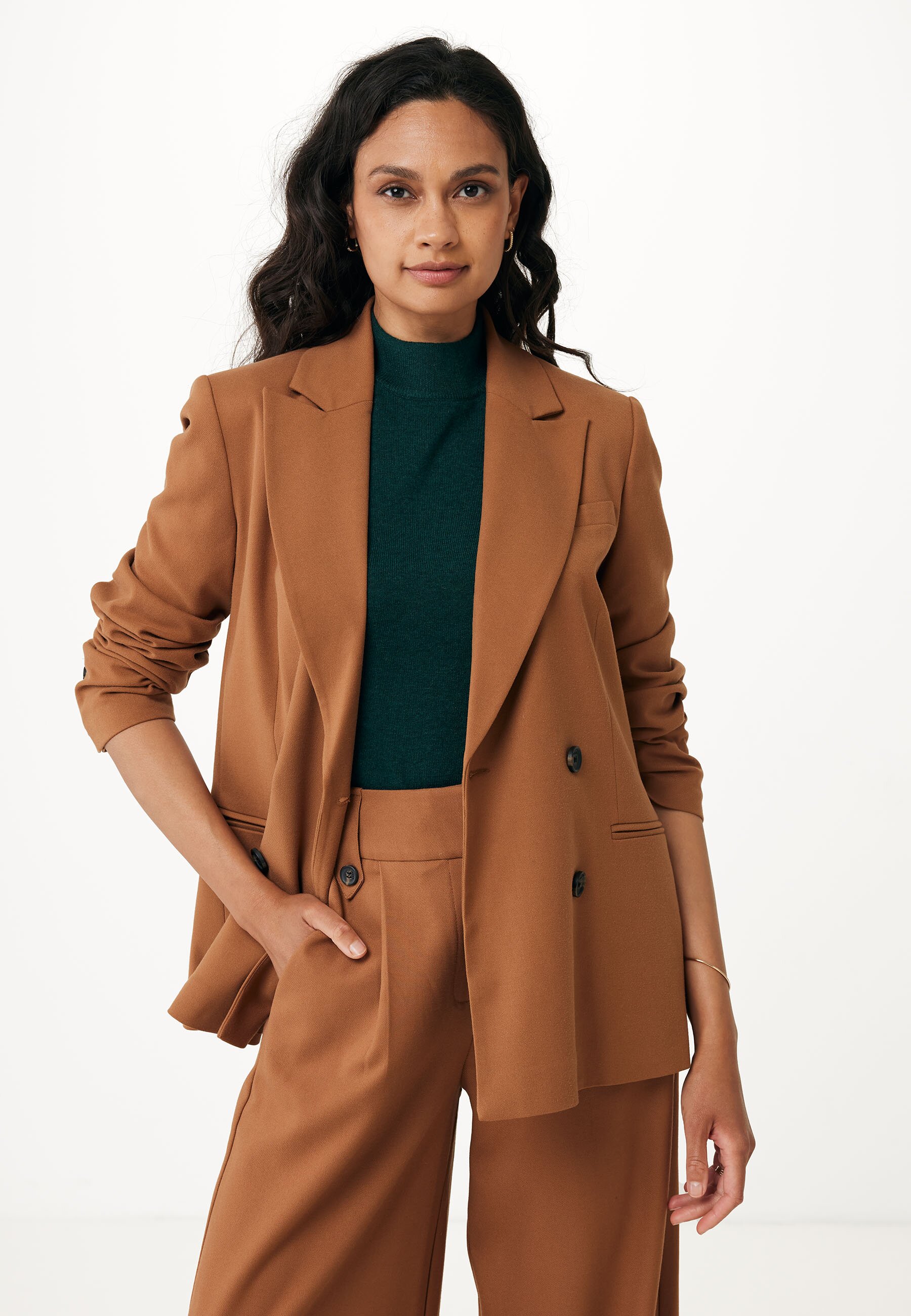 Double Breasted Blazer Camel von Mexx