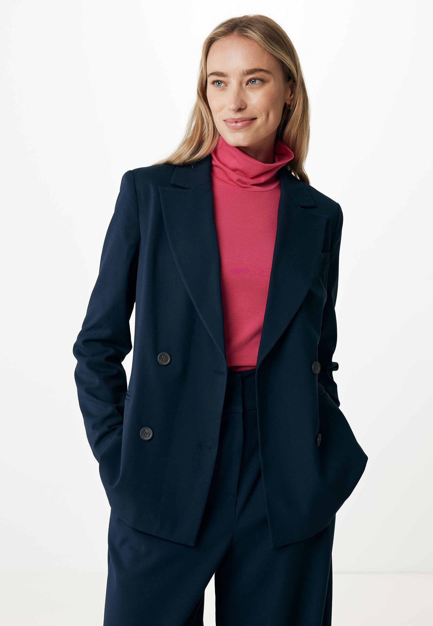 Double Breasted Blazer Navy von Mexx