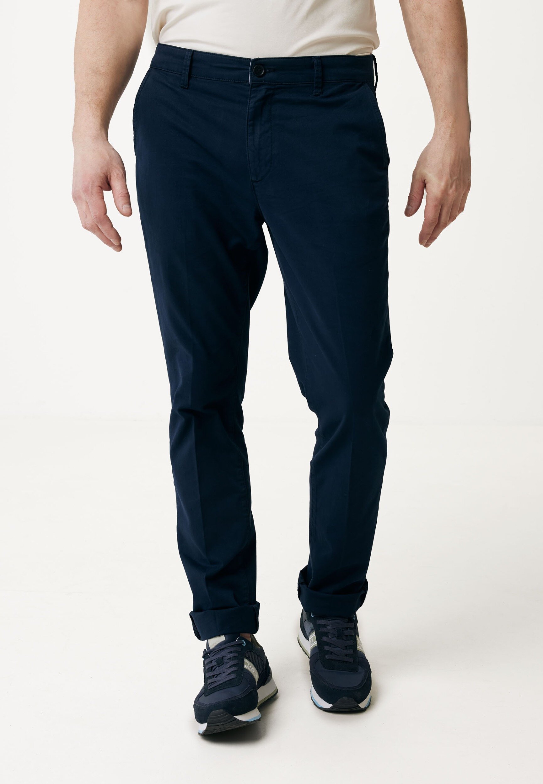 Gregory Mid Waist Chino Navy von Mexx