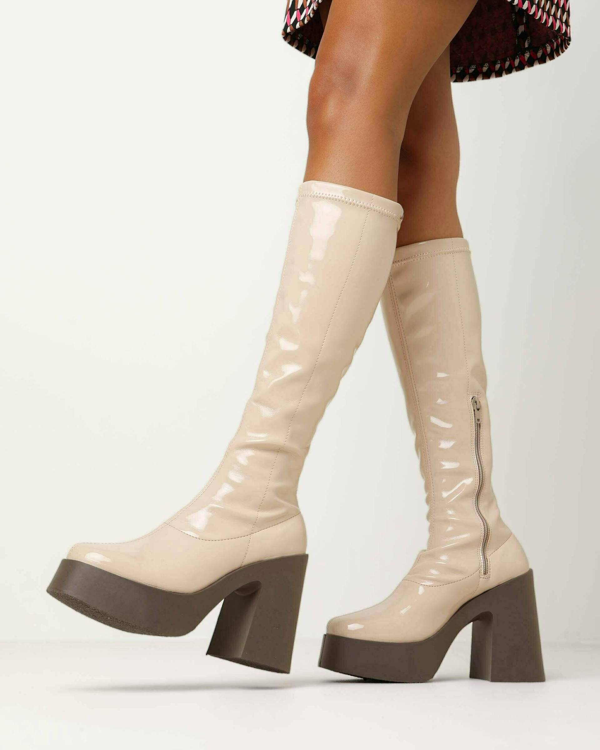 High Heel Boot Kora Nude von Mexx