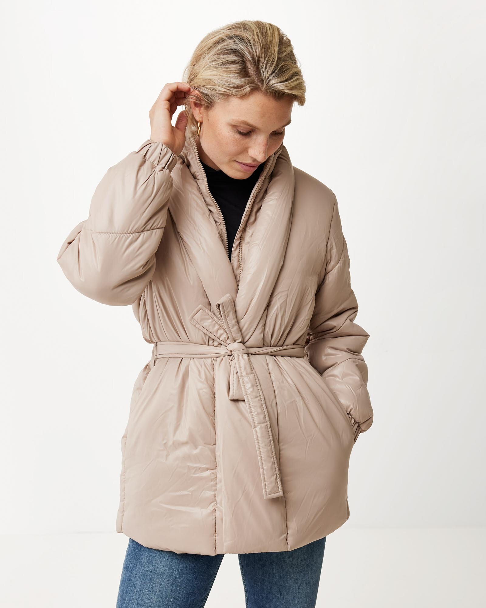 Hip length padded jacket Beige von Mexx