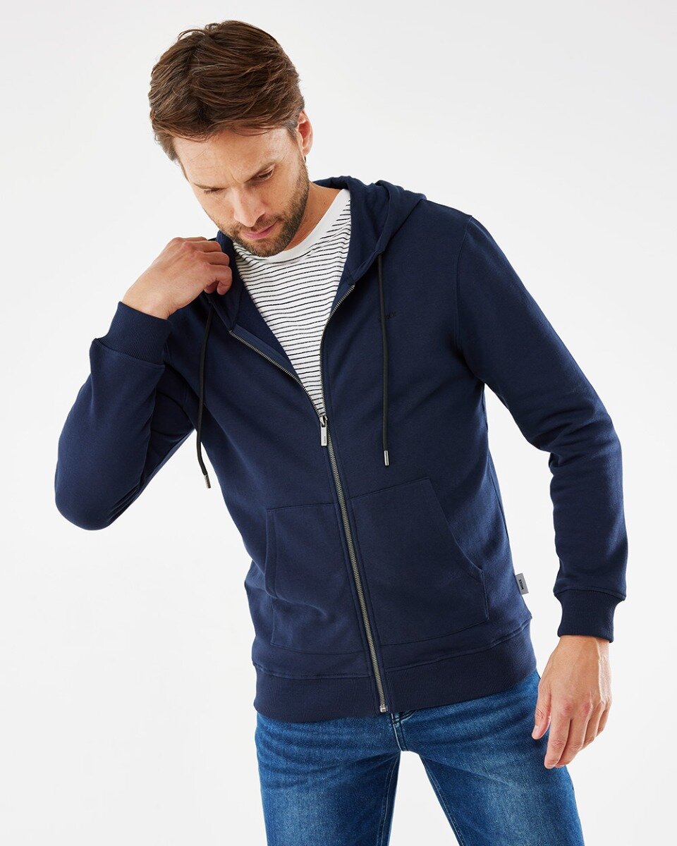 Hooded Cardigan Navy von Mexx