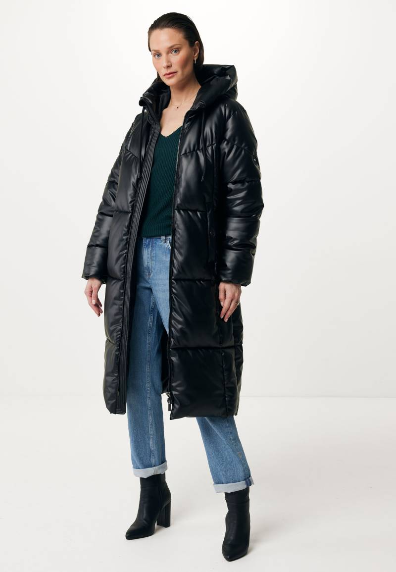 Hooded Midi Length Jacket Black von Mexx