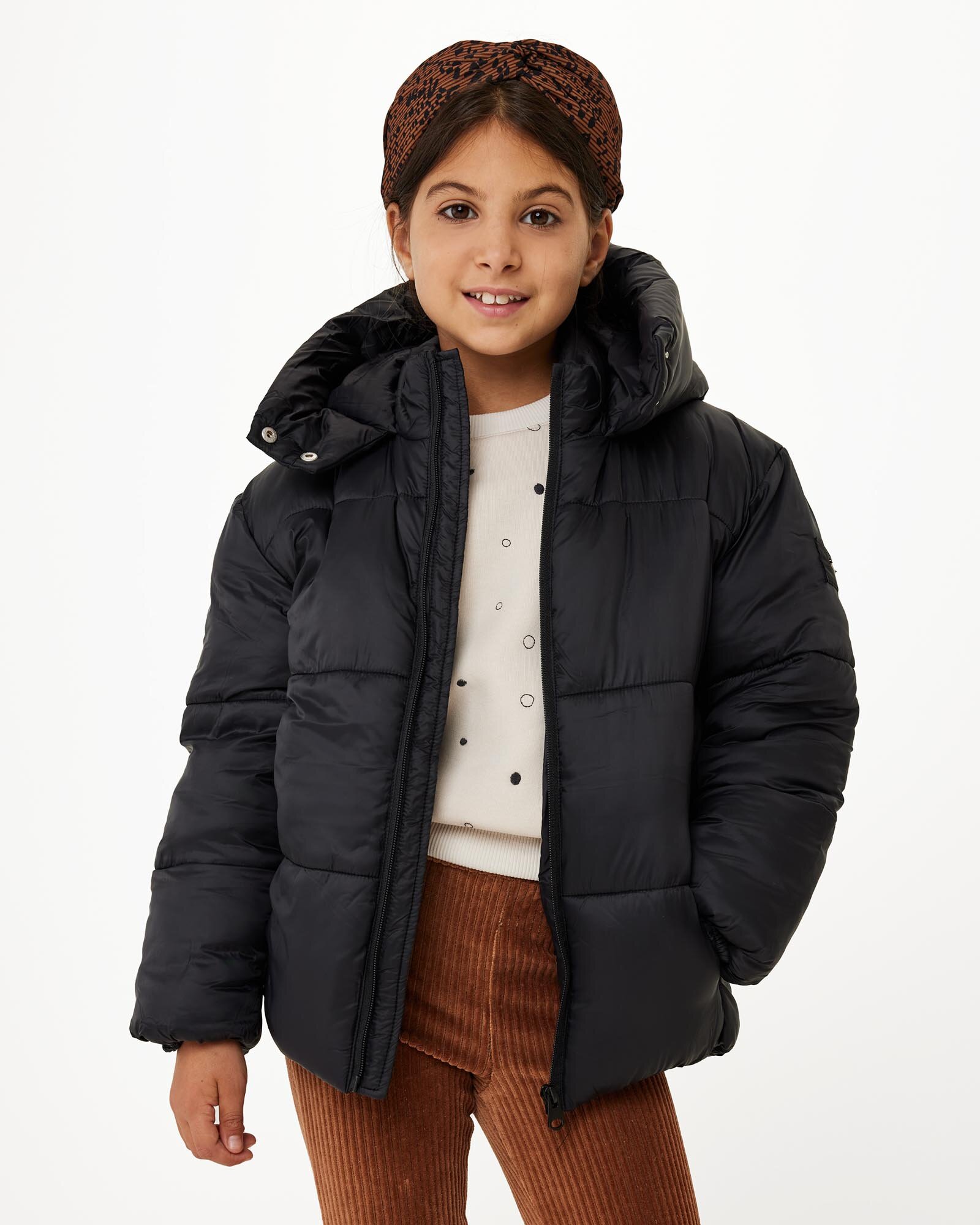 Hooded padded jacket Black von Mexx