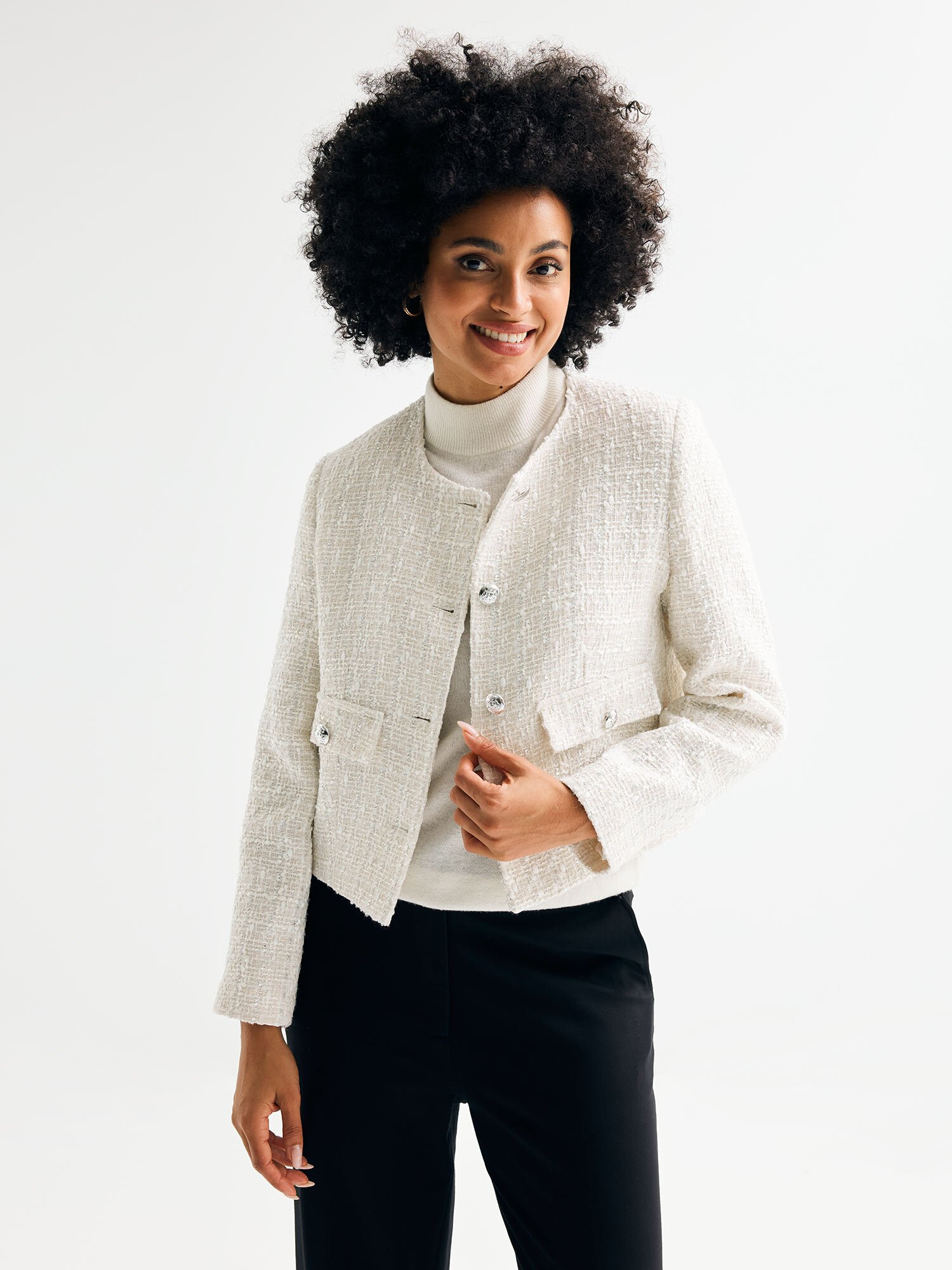 Jacket Relaxed Off White von Mexx