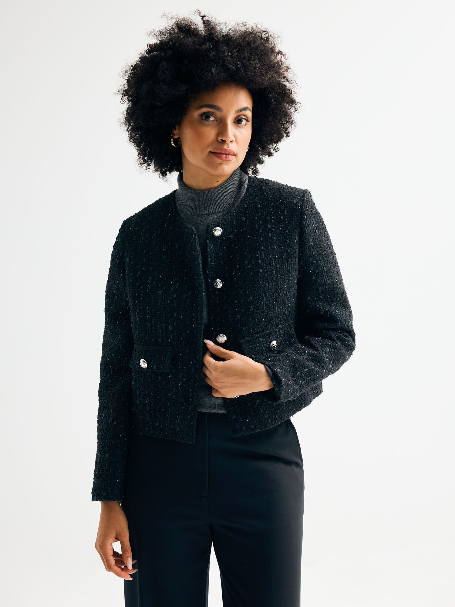 Jacket Relaxed Schwarz von Mexx