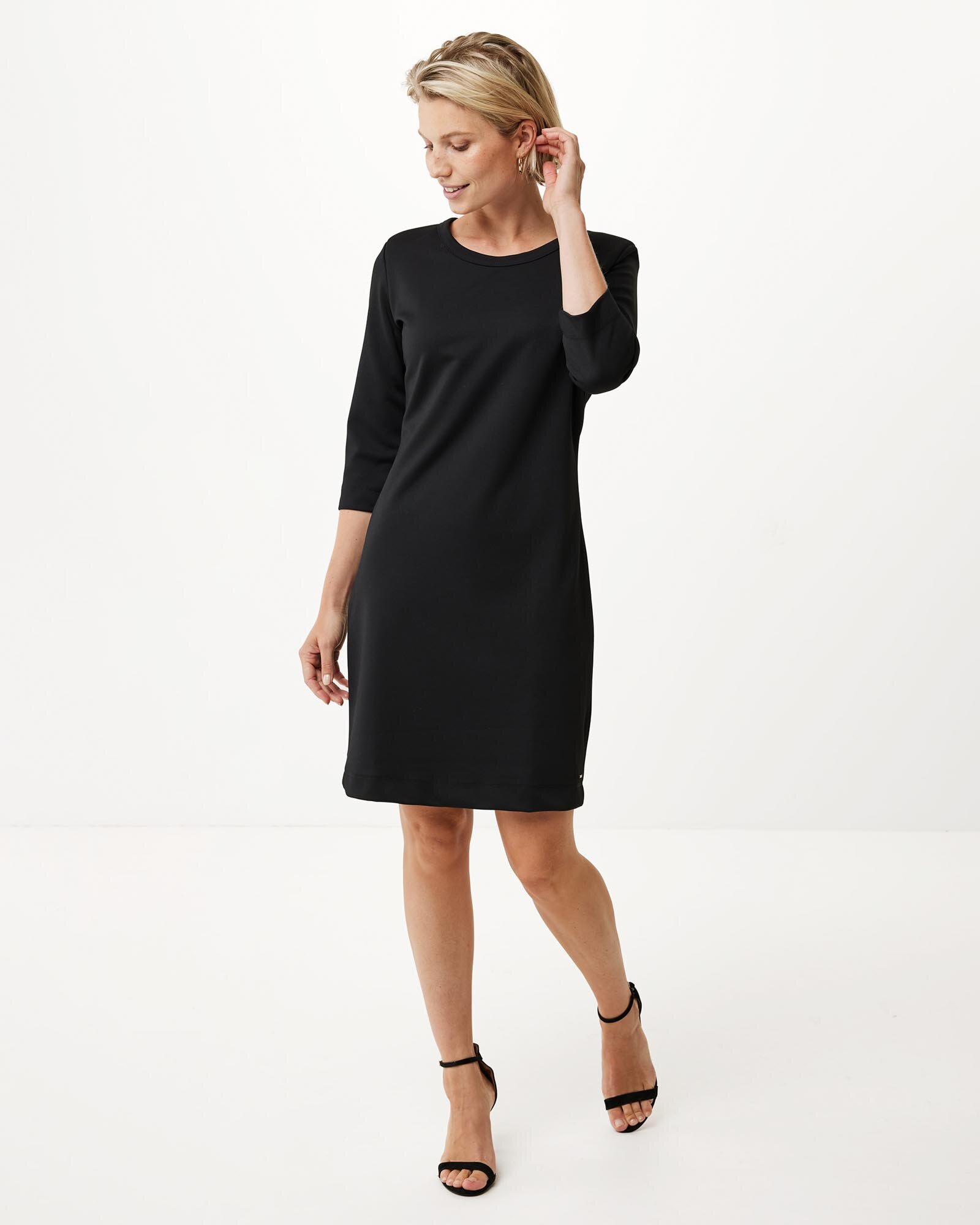 Jersey dress shoulderpads Black von Mexx