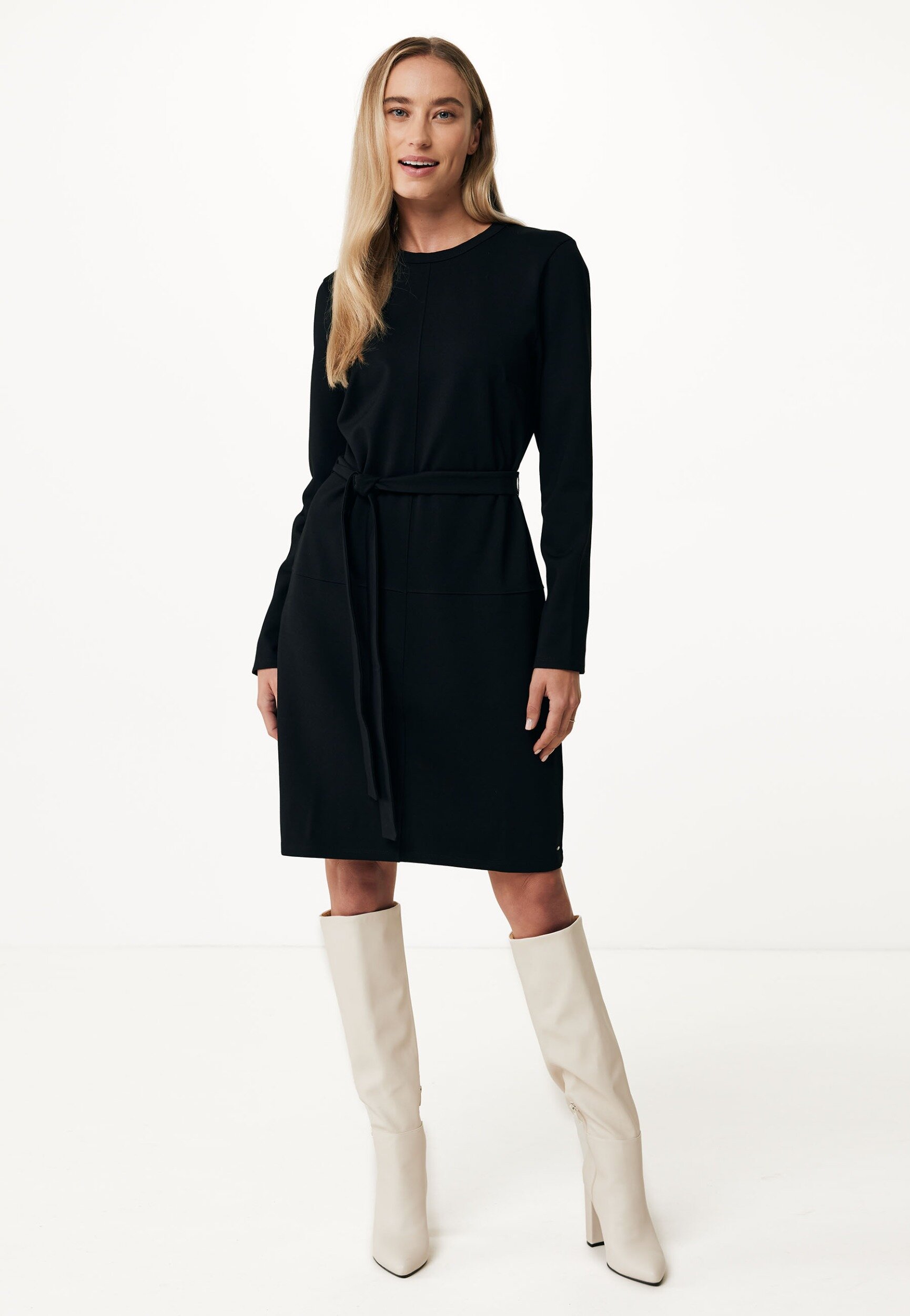 Jersey dress with 3/4 sleeve Black von Mexx