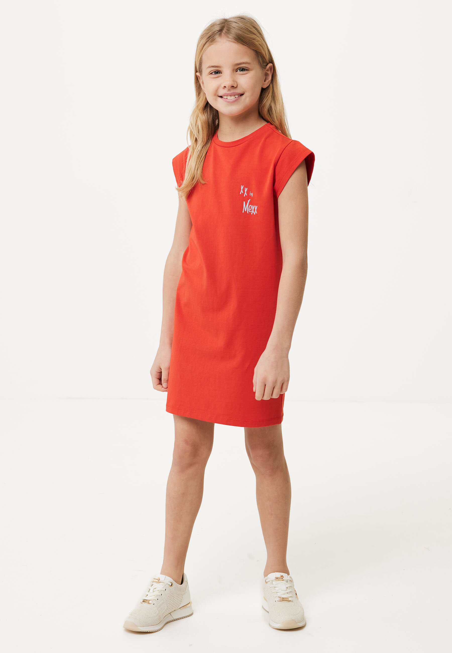 Jersey dress with short sleeve Red von Mexx