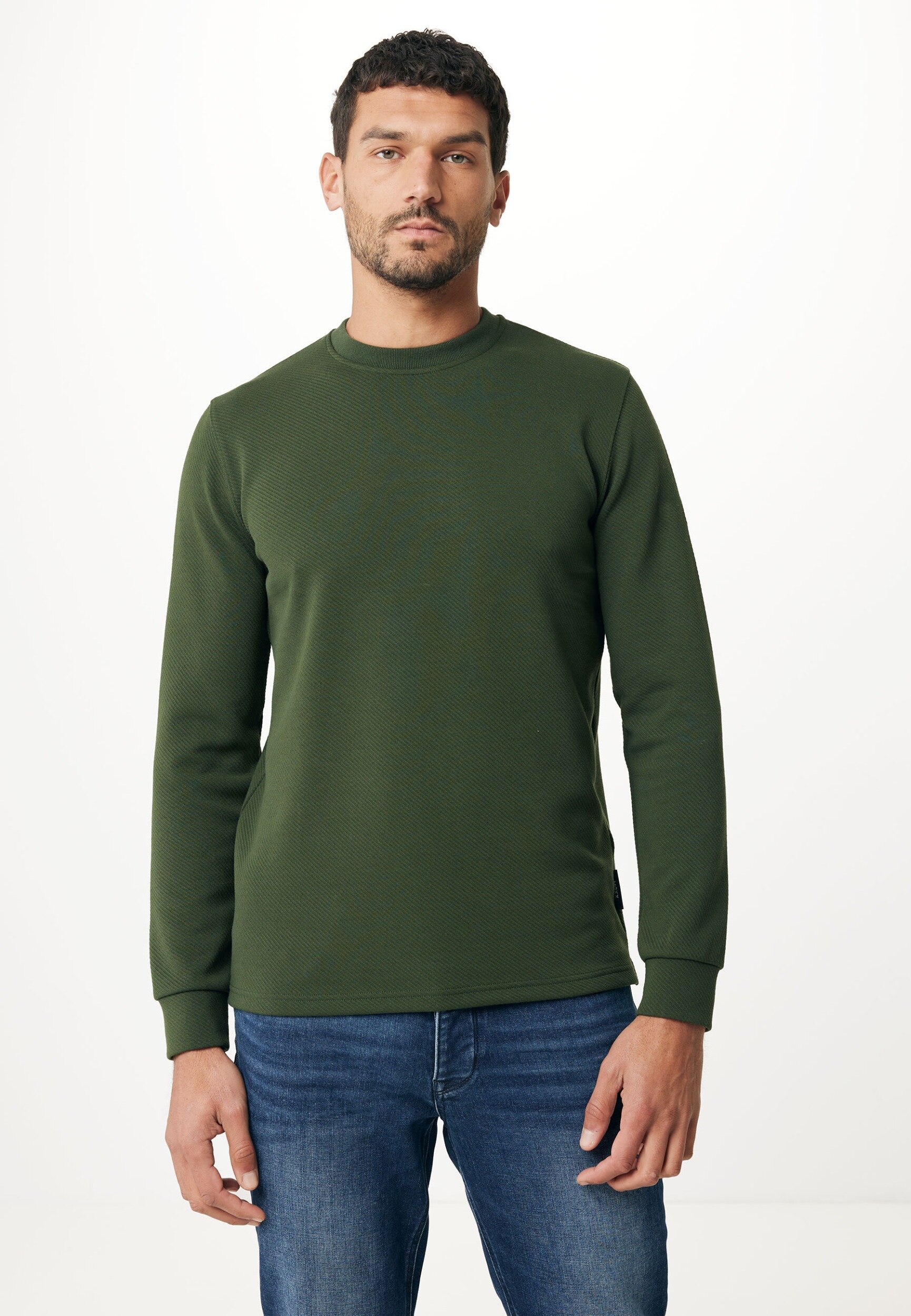 Long Sleeve Sweater Green Long Sleeve Sweater Green von Mexx
