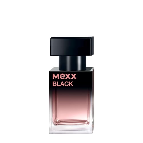 MEXX BLACK Woman Eau de Toilette, fesselnd-intensiver Duft fruchtiger Noten für sinnliche Frauen, 15ml von Mexx