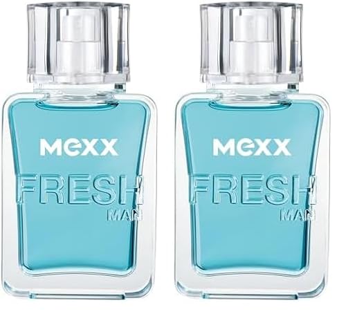 MEXX Fresh Man Eau de Toilette, frischer & belebender Amberduft für Männer, 30ML (Packung mit 2) von Mexx
