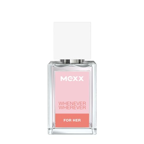 MEXX Whenever Wherever Woman Eau de Toilette, frischer, blumig-fruchtiger Duft für Frauen, 15ML von Mexx