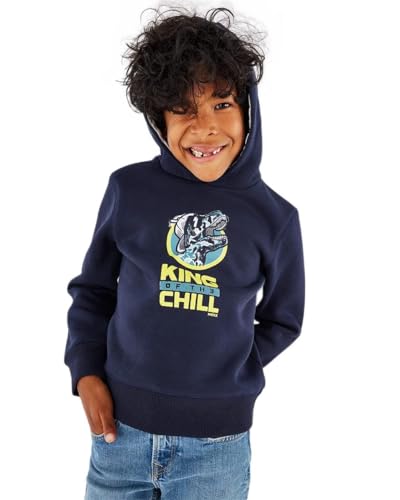 Mexx Boys Kapuzenpullover, Navy, 122-128 von Mexx