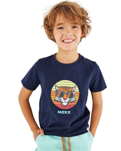 Mexx Boys T-Shirt, Navy, 110-116 von Mexx