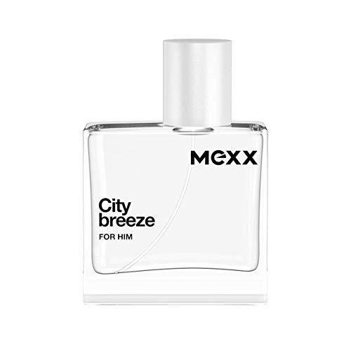 Mexx City Breeze For Him – Eau de Toilette Natural Spray – Frisches, aromatisches Herren Parfüm für den Sommer – 1 er Pack (1 x 30ml) von Mexx