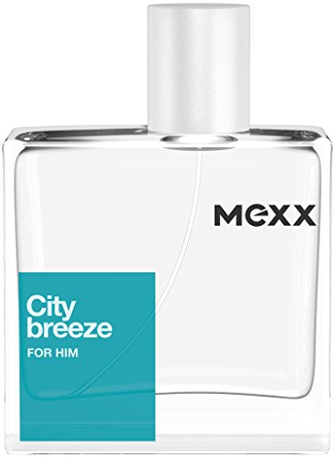 Mexx City Breeze For Him – Eau de Toilette Natural Spray – Frisches, aromatisches Herren Parfüm für den Sommer – 1 er Pack (1 x 50ml) von Mexx