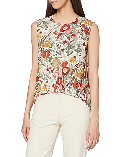 Mexx Damen Bluse, Mehrfarbig (Printed Hn 318118), Small (Herstellergröße: S) von Mexx